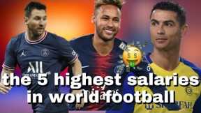 you will be surprised by the 5 highest paid players in the world