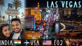 LAS VEGAS | Travel Vlog | Best Casinos, Parties, Shows and Buffets | Indian In USA E02