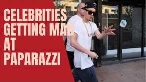 Celebrities getting mad at paparazzi😱