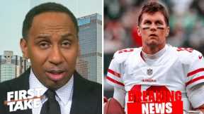 FIRST TAKE | Tom Brady can help San Francisco  49ers  offense win Super Bowl - Stephen A. claims