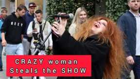 CRAZY WOMAN SHOCKS PEOPLE WITH PERFORMANCE!! Zombie The Cranberries - Allie Sherlock cover