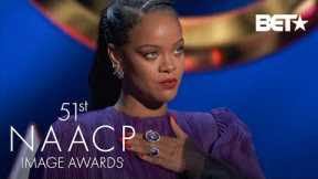 Rihanna Says Tell Your Friends Of Other Races To Pull Up For Black Issues | NAACP Image Awards
