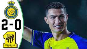 Al Nassr vs Ittihad - Cristiano Ronaldo First Assist and Goal - Extеndеd Hіghlіghts 2023 HD