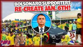 Thousands of Bolsonaro Supporters in Neymar Jerseys Storm Brazil’s Congress