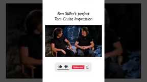 Ben Stiller's Perfect Tom Cruise Impression #shorts