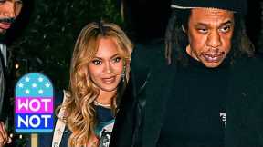 Beyonce Giggles At Photographer Not Spelling Her Name Right - After Dinner With Jay Z