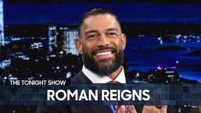 Roman Reigns Addresses Dwayne The Rock Johnson WrestleMania Rumors (Extended) | The Tonight Show