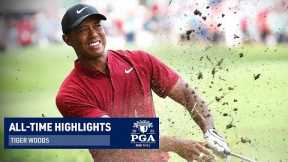 Tiger Woods' Best Shots in PGA Championship History