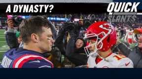 Can Patrick Mahomes catch Tom Brady & Patriots dynasty? | Quick Slants