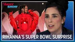 Rihanna Reveals Pregnancy at Super Bowl Halftime Show & U.S. Downs More UFOs | The Daily Show