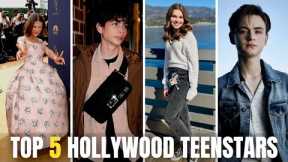 Top 5 Hollywood Teen Stars & Future Hollywood A-List Celebrities | Rising  Teen Actors in Hollywood