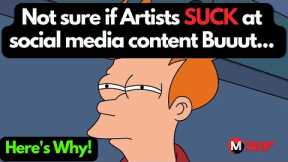 Music artists suck at social media content - here’s why!