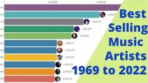 Best Selling Music Artists from 1969 to 2022