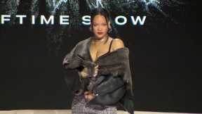 Rihanna Prepares for Super Bowl Halftime Show Performance