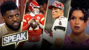 Will Patrick Mahomes catch and pass Tom Brady as the GOAT? | NFL | SPEAK