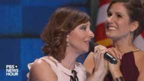 Broadway stars perform 'What the World Needs Now Is Love' at 2016 Democratic National Convention