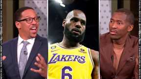 NBA on TNT crew discuss LeBron James