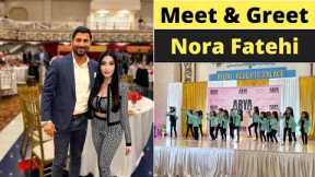 When I met Nora Fatehi in New York | Meet & Greet | desi New Yorker | Indian Vlogger in USA