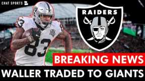 Darren Waller Traded By Las Vegas Raiders To New York Giants