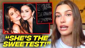 Hailey Bieber Reacts to Selena Gomez Defending Her From Death Threats