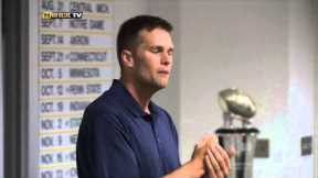 Tom Brady Visits Michigan Athletic Campus