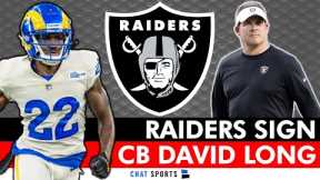 Las Vegas Raiders Are Signing CB David Long In 2023 NFL Free Agency | Raiders News
