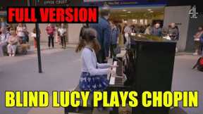 FULL VERSION: Blind girl, Lucy, with neurodiversity stuns crowd with Chopin piano performance!