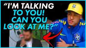 NEYMAR ANGRY WITH REPORTER DURING INTERVIEW | NEYMAR SUBTITLED INTERVIEW