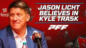 Jason Licht talks Kyle Trask, Tom Brady and more! | PFF