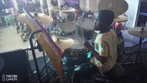 A LITTLE BOY ON DRUMS SESSION (SOLO) LIVE PERFORMANCE