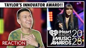 Taylor Swift - Innovator Award iHeart Radio Music Awards 2023 Speech REACTION