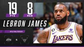 LeBron James drops 19 PTS OFF THE BENCH in the Lakers' loss to the Bulls | NBA on ESPN