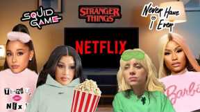 Celebrities Watching Netflix! (feat. Nicki, Ariana, Cardi, Billie and more)