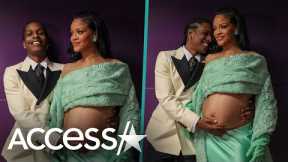 A$AP Rocky Cradles Rihanna's Baby Bump After Her 2023 Oscars Performance