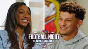 Chiefs' Patrick Mahomes learning from Tom Brady on and off the field | FNIA | NFL on NBC