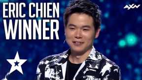 GREATEST MAGICIAN! WINNER Eric Chien All MAGIC Auditions & Performances On Asia's Got Talent 2019