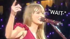 Taylor Swift STOPPED her show on stage at The Eras Tour