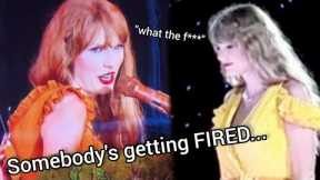 Taylor Swift FAILS on stage at The Eras Tour