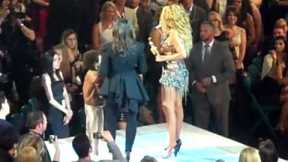 Beyonce accepts the Artist of the Millineum Award at the Billboard Music Awards (May 22, 2011)