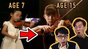Violin Prodigies Then VS Now