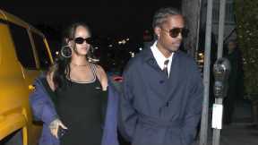 Rihanna And ASAP Rocky Enjoy A Romantic Night Out At Giorgio Baldi