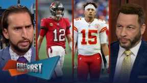 First Things First | Nick discusses Patrick Mahomes' quest to overtake Tom Brady as the GOAT