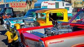 Las Vegas Nevada epic classic car show {Viva Las Vegas Rockabilly Festival} vintage hot rods & iron