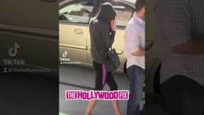 Taylor Swift Acts Super Awkward Trying To Hide From Paparazzi While Leaving The Gym In WeHo, CA