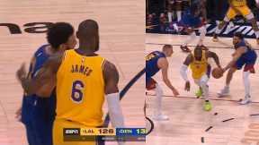 LeBron James shows Jamal Murray love after forcing turnover in clutch to win Game 1