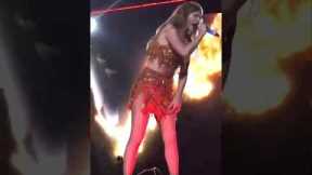Taylor Swift shouts at security guard