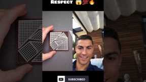 Cristiano Ronaldo Reacts 🤯 #shorts #respect #viral