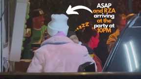 When you're the coolest baby in the block, the party doesn't start till 10 PM! #rihanna #asaprocky