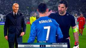 The day Cristiano Ronaldo Impressed Zidane and Buffon