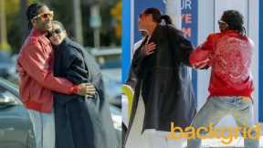 Power Couple SPOTTED! #rihanna and #asaprocky are the look of love during a stroll in Los Angeles